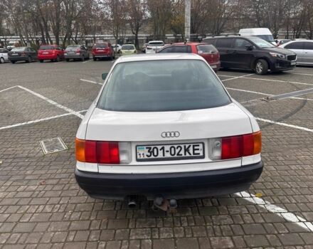 Белый Ауди 80, объемом двигателя 1.8 л и пробегом 200 тыс. км за 1400 $, фото 9 на Automoto.ua