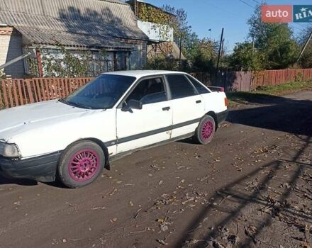 Ауді 80 1990 у Хмельницькому на Automoto.ua Білий Ауді 80, об'ємом двигуна 1.8 л та пробігом 295 тис. км за 800 $, фото 5 на Automoto.ua
