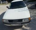 Белый Ауди 80, объемом двигателя 1.6 л и пробегом 100 тыс. км за 1100 $, фото 1 на Automoto.ua