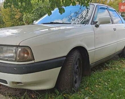 Білий Ауді 80, об'ємом двигуна 1.98 л та пробігом 326 тис. км за 1100 $, фото 4 на Automoto.ua