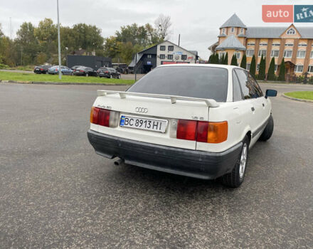 Белый Ауди 80, объемом двигателя 1.8 л и пробегом 368 тыс. км за 1999 $, фото 3 на Automoto.ua
