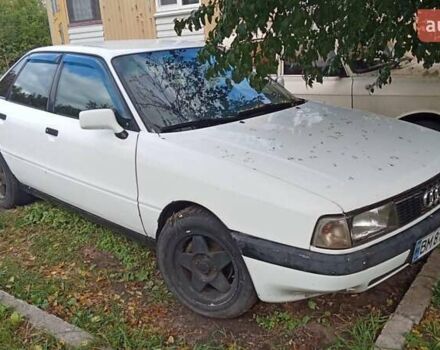 Білий Ауді 80, об'ємом двигуна 1.98 л та пробігом 326 тис. км за 1100 $, фото 1 на Automoto.ua