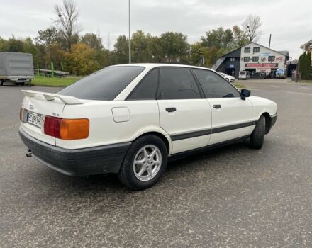 Белый Ауди 80, объемом двигателя 1.8 л и пробегом 369 тыс. км за 1999 $, фото 2 на Automoto.ua