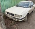 Белый Ауди 80, объемом двигателя 1.9 л и пробегом 300 тыс. км за 2200 $, фото 1 на Automoto.ua