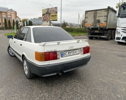 Белый Ауди 80, объемом двигателя 1.8 л и пробегом 369 тыс. км за 1999 $, фото 4 на Automoto.ua
