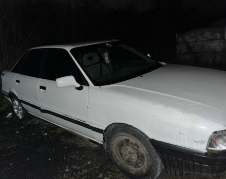 Белый Ауди 80, объемом двигателя 1.8 л и пробегом 3 тыс. км за 1250 $, фото 1 на Automoto.ua