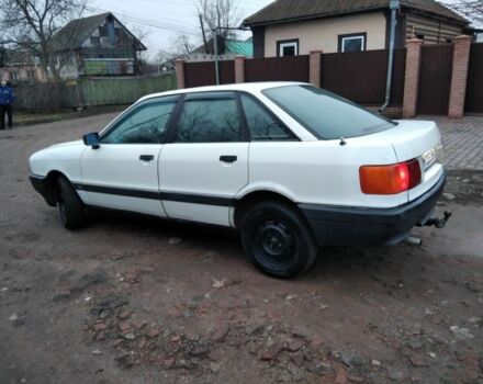 Білий Ауді 80, об'ємом двигуна 1.8 л та пробігом 200 тис. км за 1162 $, фото 1 на Automoto.ua