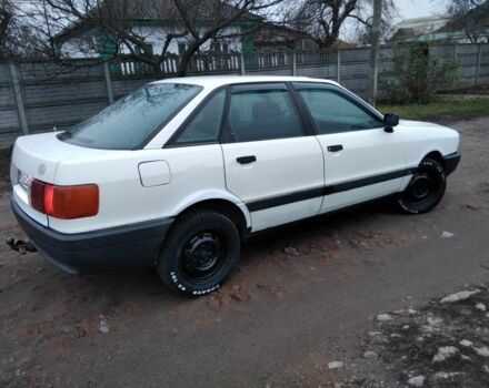 Білий Ауді 80, об'ємом двигуна 1.8 л та пробігом 200 тис. км за 1162 $, фото 4 на Automoto.ua