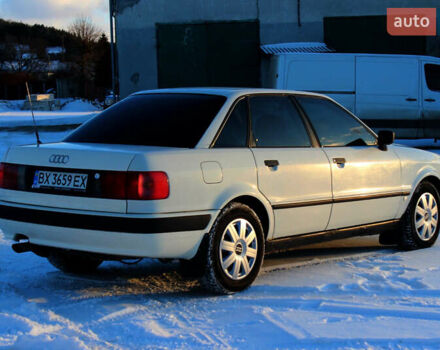 Белый Ауди 80, объемом двигателя 1.98 л и пробегом 310 тыс. км за 2650 $, фото 1 на Automoto.ua