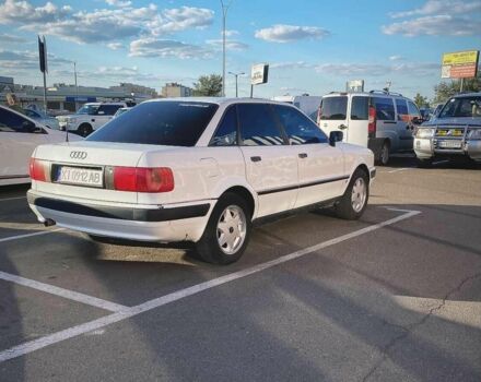 Белый Ауди 80, объемом двигателя 2 л и пробегом 150 тыс. км за 2700 $, фото 2 на Automoto.ua