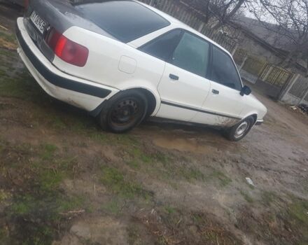 Білий Ауді 80, об'ємом двигуна 1.9 л та пробігом 350 тис. км за 1050 $, фото 4 на Automoto.ua