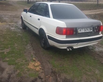 Білий Ауді 80, об'ємом двигуна 1.9 л та пробігом 350 тис. км за 1050 $, фото 2 на Automoto.ua