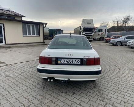 Білий Ауді 80, об'ємом двигуна 1.9 л та пробігом 300 тис. км за 3400 $, фото 3 на Automoto.ua