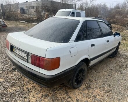 Білий Ауді 80, об'ємом двигуна 1.8 л та пробігом 325 тис. км за 950 $, фото 1 на Automoto.ua