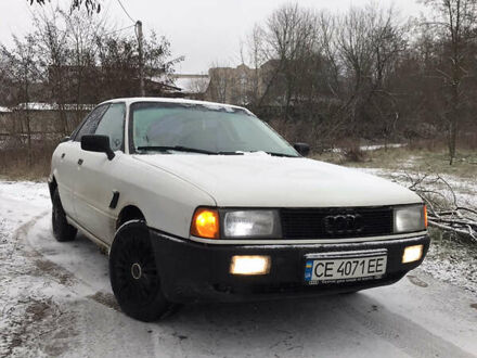 Ауди 80 1986 в Черновцах на Automoto.ua Белый Ауди 80, объемом двигателя 1.8 л и пробегом 354 тыс. км за 2000 $, фото 1 на Automoto.ua