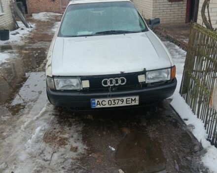 Белый Ауди 80, объемом двигателя 1.8 л и пробегом 18 тыс. км за 1500 $, фото 1 на Automoto.ua