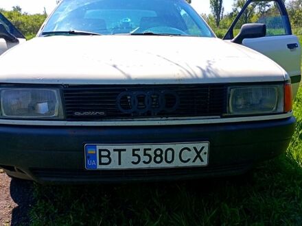 Ауді 80 1987 у Доброполье на Automoto.ua Білий Ауді 80, об'ємом двигуна 1.8 л та пробігом 411 тис. км за 1400 $, фото 1 на Automoto.ua