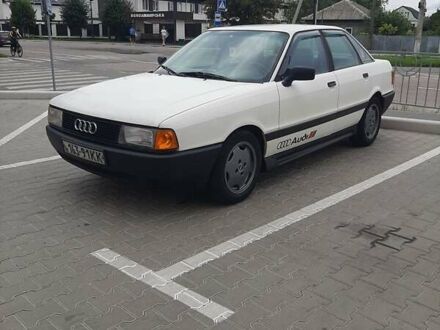 Ауди 80 1987 в Борисполе на Automoto.ua Белый Ауди 80, объемом двигателя 0 л и пробегом 700 тыс. км за 1600 $, фото 1 на Automoto.ua