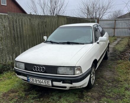 Белый Ауди 80, объемом двигателя 1.8 л и пробегом 280 тыс. км за 2100 $, фото 1 на Automoto.ua