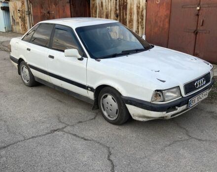 Білий Ауді 80, об'ємом двигуна 1.6 л та пробігом 150 тис. км за 723 $, фото 1 на Automoto.ua