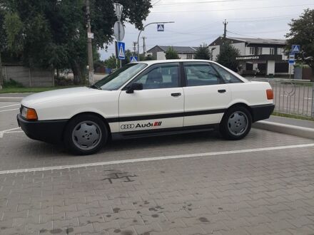 Ауди 80 1987 в Борисполе на Automoto.ua Белый Ауди 80, объемом двигателя 0 л и пробегом 700 тыс. км за 1600 $, фото 1 на Automoto.ua
