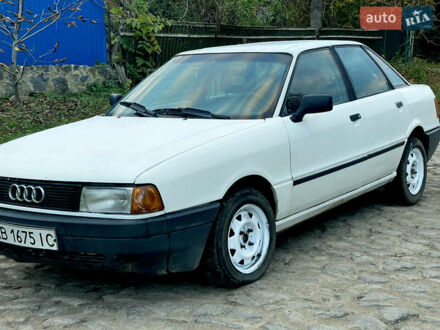 Ауди 80 1988 в Виннице на Automoto.ua Белый Ауди 80, объемом двигателя 1.78 л и пробегом 600 тыс. км за 1050 $, фото 1 на Automoto.ua