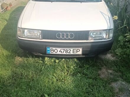 Білий Ауді 80, об'ємом двигуна 1.8 л та пробігом 300 тис. км за 1600 $, фото 1 на Automoto.ua