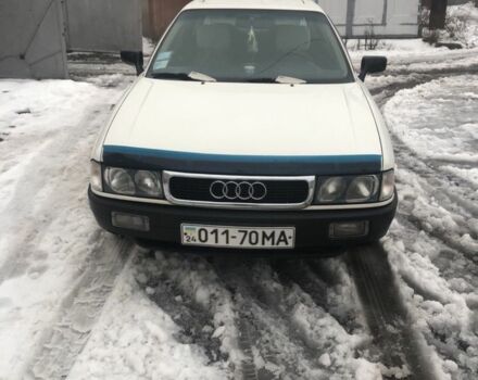 Білий Ауді 80, об'ємом двигуна 1.8 л та пробігом 330 тис. км за 3500 $, фото 1 на Automoto.ua