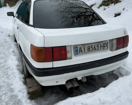 Білий Ауді 80, об'ємом двигуна 1.8 л та пробігом 460 тис. км за 1000 $, фото 1 на Automoto.ua
