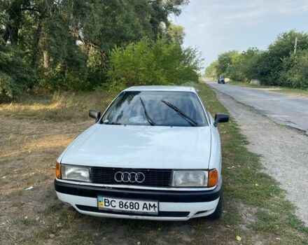 Білий Ауді 80, об'ємом двигуна 1.8 л та пробігом 25 тис. км за 1008 $, фото 1 на Automoto.ua
