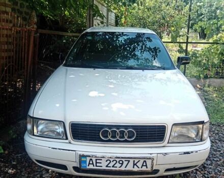 Белый Ауди 80, объемом двигателя 1.8 л и пробегом 264 тыс. км за 1005 $, фото 1 на Automoto.ua