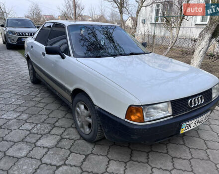 Белый Ауди 80, объемом двигателя 0 л и пробегом 150 тыс. км за 1500 $, фото 1 на Automoto.ua