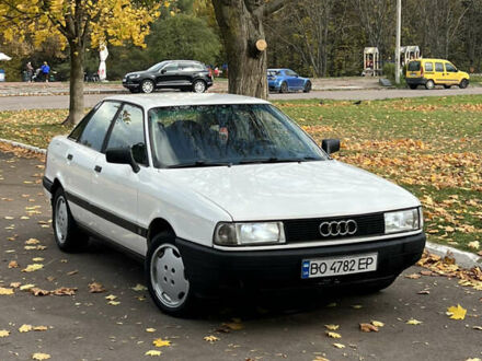 Ауди 80 1988 в Ровно на Automoto.ua Белый Ауди 80, объемом двигателя 1.8 л и пробегом 300 тыс. км за 1750 $, фото 1 на Automoto.ua