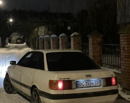 Белый Ауди 80, объемом двигателя 1.9 л и пробегом 999 тыс. км за 1049 $, фото 1 на Automoto.ua