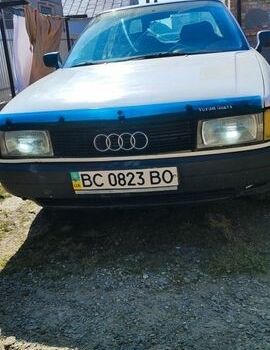 Білий Ауді 80, об'ємом двигуна 1.8 л та пробігом 350 тис. км за 1700 $, фото 1 на Automoto.ua