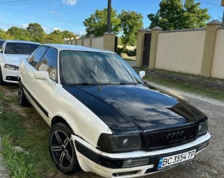 Білий Ауді 80, об'ємом двигуна 1.9 л та пробігом 220 тис. км за 800 $, фото 1 на Automoto.ua