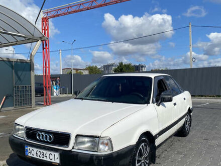 Білий Ауді 80, об'ємом двигуна 1.8 л та пробігом 238 тис. км за 1250 $, фото 1 на Automoto.ua