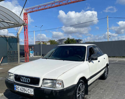 Білий Ауді 80, об'ємом двигуна 1.8 л та пробігом 238 тис. км за 1250 $, фото 1 на Automoto.ua