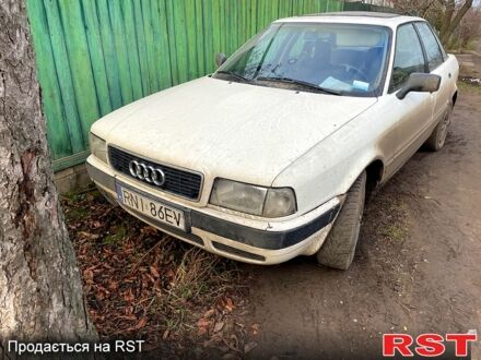 Белый Ауди 80, объемом двигателя 1.9 л и пробегом 0 тыс. км за 1800 $, фото 1 на Automoto.ua