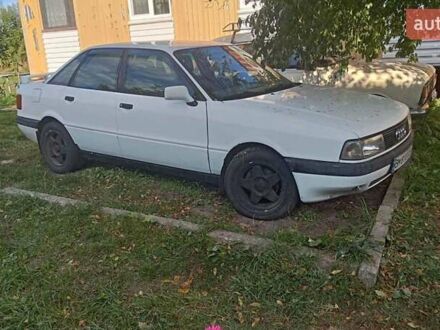 Белый Ауди 80, объемом двигателя 1.98 л и пробегом 326 тыс. км за 1100 $, фото 1 на Automoto.ua