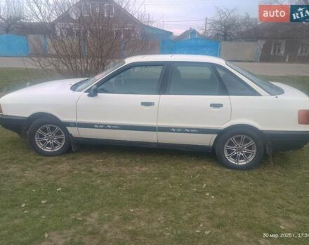 Ауди 80 1991 в Жмеренке на Automoto.ua Белый Ауди 80, объемом двигателя 1.8 л и пробегом 240 тыс. км за 2200 $, фото 1 на Automoto.ua