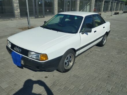 Білий Ауді 80, об'ємом двигуна 1.9 л та пробігом 369 тис. км за 2200 $, фото 1 на Automoto.ua