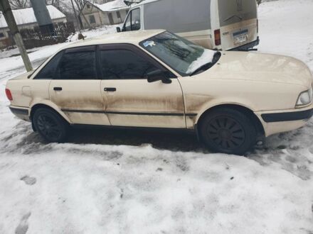 Белый Ауди 80, объемом двигателя 2 л и пробегом 3 тыс. км за 2200 $, фото 1 на Automoto.ua