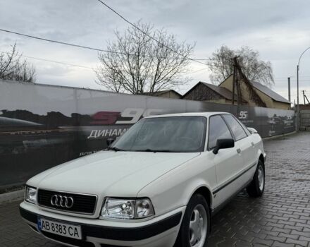 Белый Ауди 80, объемом двигателя 2 л и пробегом 438 тыс. км за 2200 $, фото 1 на Automoto.ua