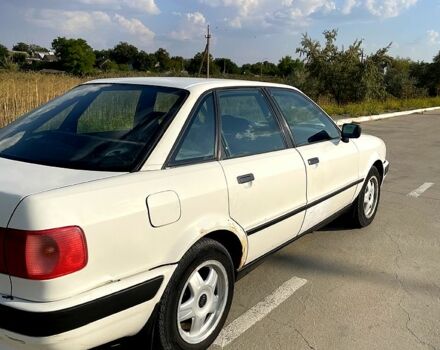 Белый Ауди 80, объемом двигателя 2 л и пробегом 11 тыс. км за 2700 $, фото 1 на Automoto.ua