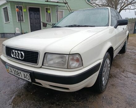 Белый Ауди 80, объемом двигателя 2 л и пробегом 187 тыс. км за 3950 $, фото 1 на Automoto.ua