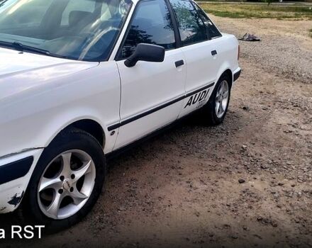 Білий Ауді 80, об'ємом двигуна 2 л та пробігом 250 тис. км за 1350 $, фото 1 на Automoto.ua
