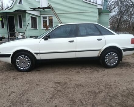Білий Ауді 80, об'ємом двигуна 2 л та пробігом 187 тис. км за 4150 $, фото 1 на Automoto.ua