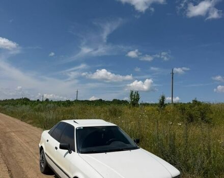 Белый Ауди 80, объемом двигателя 1.99 л и пробегом 222 тыс. км за 1400 $, фото 1 на Automoto.ua