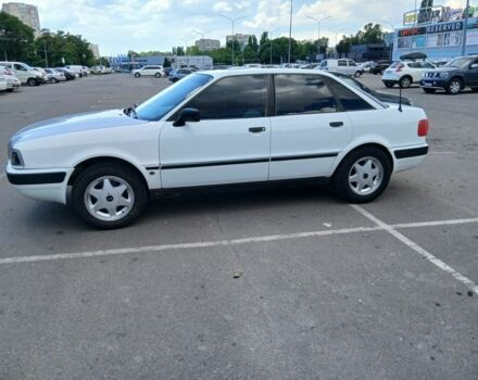 Білий Ауді 80, об'ємом двигуна 2 л та пробігом 360 тис. км за 1900 $, фото 1 на Automoto.ua